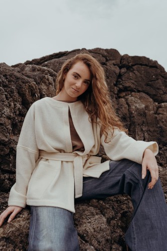 Kurtka kimono 100% wełna