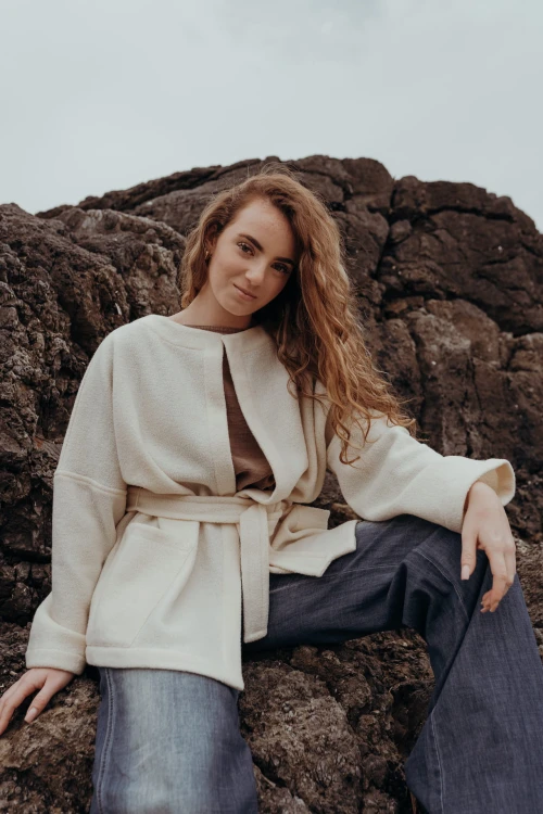 Kurtka kimono 100% wełna