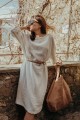 Sukienka Linen Crepe