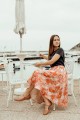spódnica lniana Anne