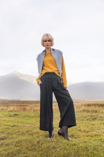Culottes wełniane